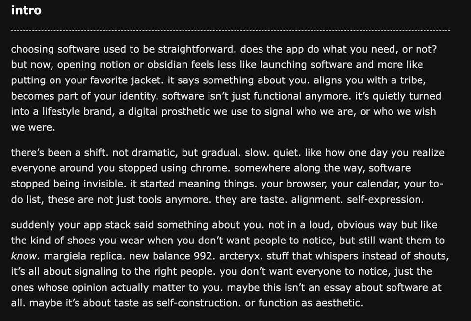 you are what you launch: how software became a lifestyle brand